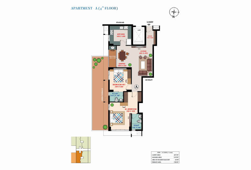 Urbanscape Solitaire - Apartment A 4th Floor