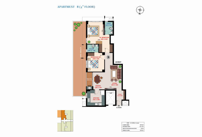 Urbanscape Solitaire - Apartment B 4th Floor