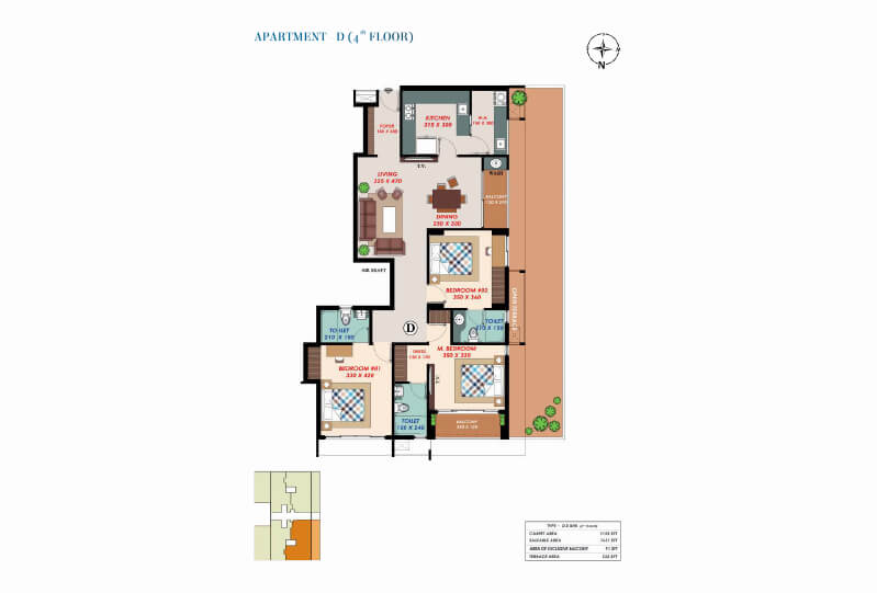 Urbanscape Solitaire - Apartment D 4th Floor